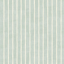 Pencil Stripe Duckegg Fabric by the Metre